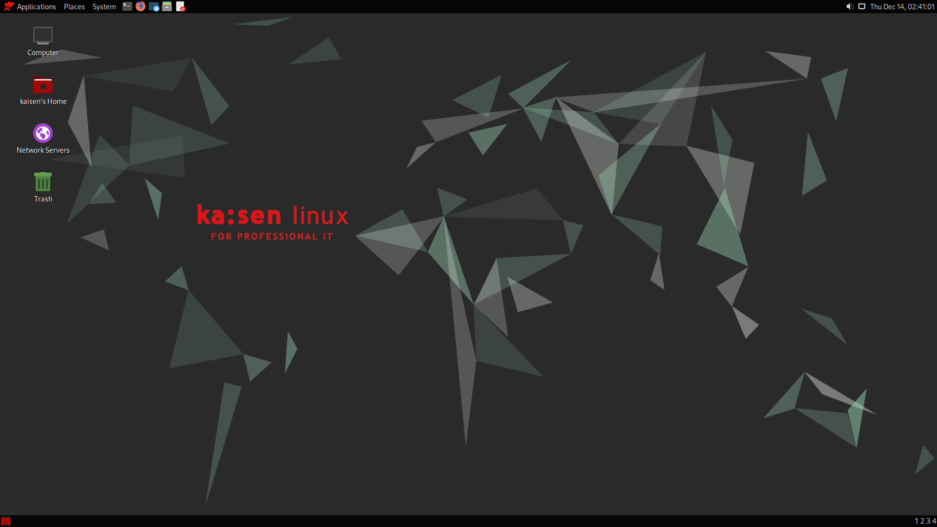 kaisen linux desktop with MATE
